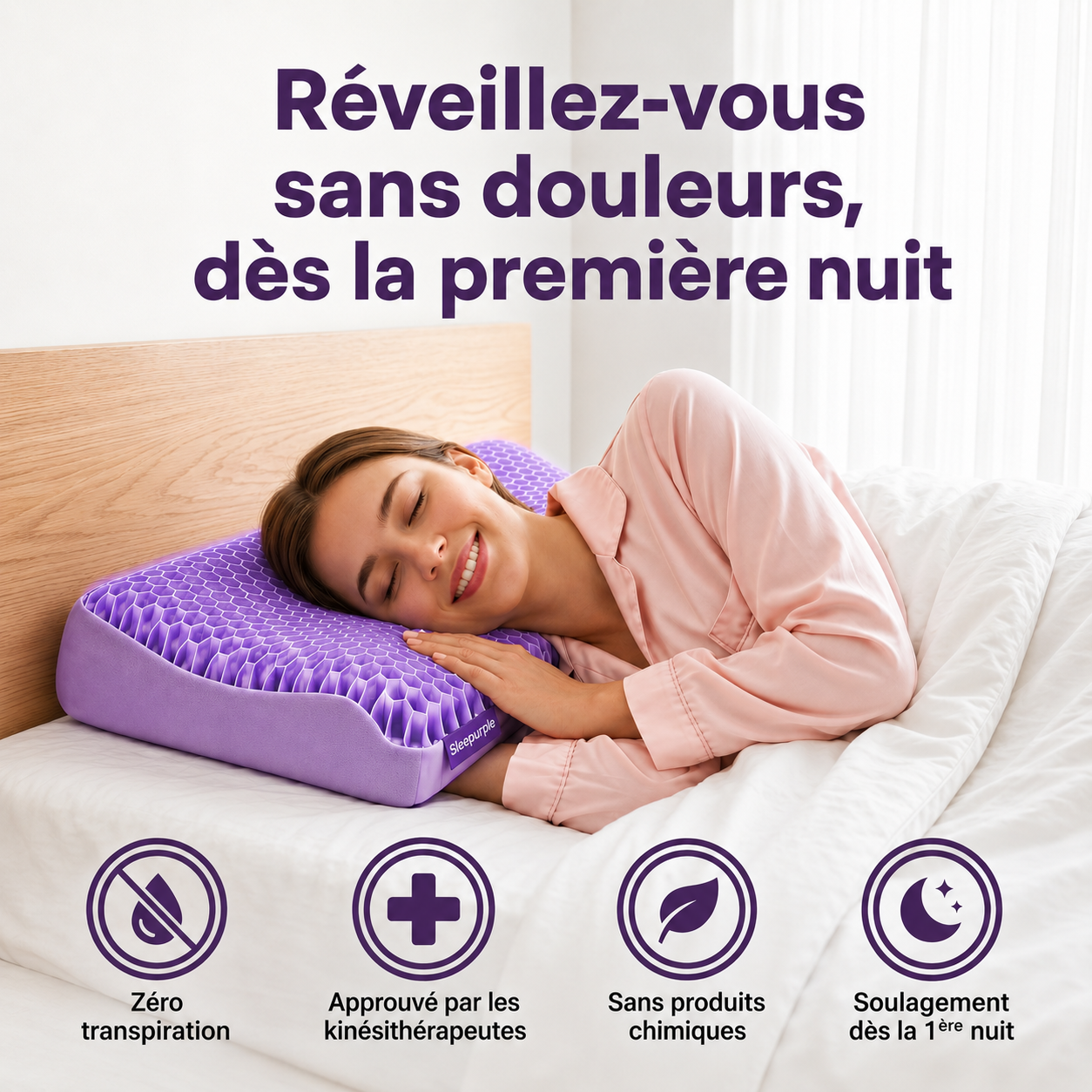 Oreiller orthopédique Sleepurple